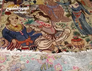  3 سجادة إيراني رباعيات الخيام عمل يدوي iran carpet