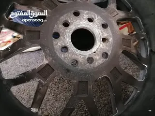  2 جنط قرن الغزال 17خمس براغي