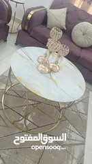  2 طقم كنب ضيوف مع طقم طاولات
