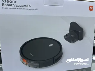  2 Xiaomi Robot Vacuum E5 مكنسة شاومي الذكية الروبوت الذكي (عرض لفترة محدودة)   E5