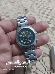  2 ساعه سيكو ستوب ووتش  اصلي 100بالمية شغالة 100بالمية بحالة ممتازة جدا