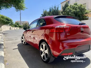  3 كيا ريو 2015 رياضية كوبيه وارد الوكالة نظيفة جداً الفحص مرفق
