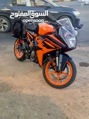  7 دراجه كي تي ام Rc 200 الحديثه 2022