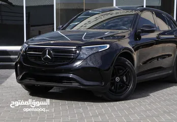  2 Mercedes EQC400 black edition