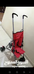  1 عرباية شارع للأطفال شبه جديدة سهلة الاستعمال وبتحمل وزن