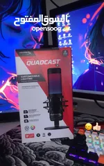  1 مايك hyperx quadcast S للبيع