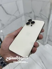  1 ايفون 14برو ماكس لون دهبي للبيع