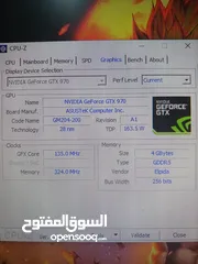  5 مذر بورد z97 gaming MSI GN4 كرت شاشه 970 4gb asus strix