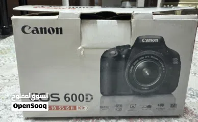  3 كاميرا كانون موديل 600D Canon 600D camera