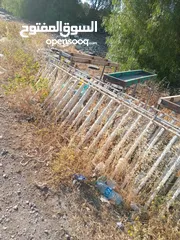 5 دربزين نوعين في نوع الحبه   وفي نوع الحبه   حديد ثقيل ونظيف