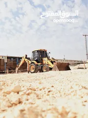  5 جي سي بي حفارة جرافة Jcb للايجار  باكو لودر جيسبي جسبي جبسي حفاره اليومي أو للبيع