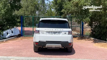  17 Land Rover sport HSE 2014 Full Option