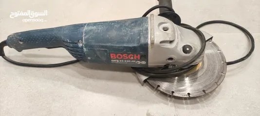  1 Bosch angle grinder 9" gws 22-230