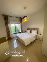  2 شقة مفروشة مساحة 110 م في - عبدون - غرفتين نوم بديكورات مميزة (6821)