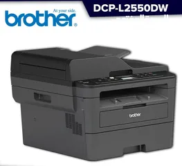  1 طابعة Brother DCP-l2550DW وكالة غير مستعمل بسعر مغري جداً