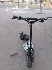  5 Very clean gasoline scooter, large size .سكوتر بنزين نظيف جدا حجم كبير.