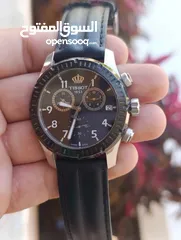  2 Tissot Men's V8 Swiss Quartz Black Watch  كونغراف تيسو سويسري