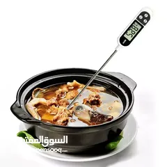  4 جهاز مقياس حرارة الأطعمة الحديث يستخدم لقياس درجة الحرارة الداخلية للحوم