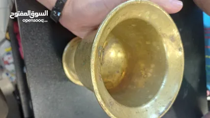  1 جرن للبيع نحاس قديم تقيل هون قديم