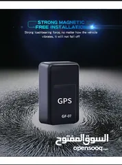  2 جهاز تعقب Gps مصغر للسيارة Gf-07، تعقب في الوقت الحقيقي، مضاد للسرقة، محدد مفقود، تحميل مغناطيسي قوي
