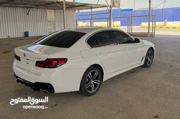  5 Bmw 530 e 2021 plug-in غير مكمركة