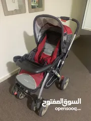  1 عرباية أطفال وكوت وكرسي اكل