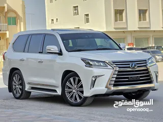  1 Lexus LX570 GCC 2017  V8 price 205,000 Aed