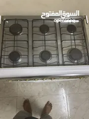 2 Gas Stove Whirlpool with 6 burner