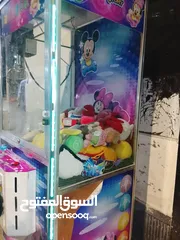  2 ماكينه ولعبه الكماشه الالتقاط الملفته للنظر