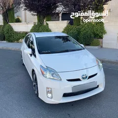  14 تيوتا بريوس فلللل كامل عاده البانوراما بطاريه مركزيه تحت الكفاله فحص 3 جيد