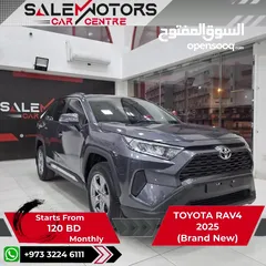  12 Toyota RAV4 2025 ( Brand New )