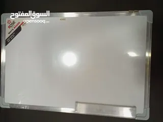  1 لوح كتابة ابيض 60 × 90 توصيل مجاني داخل عمان