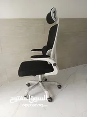  3 كرسي مدير هاي كوالتي كرسي مقعد فوم جك ايطالي كرسي للجلسات الطويلة مع مسند رقبة متحرك