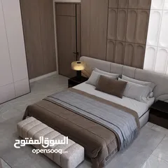  23 شقة فاخره طابق ارضي مساحة 132 متر+ ترس 100 م  / دير غبار ( اقساط من المالك مباشره )