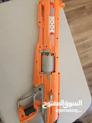  6 accustrike toy blaster with 5 bullets, 4 similar and 1 diffent