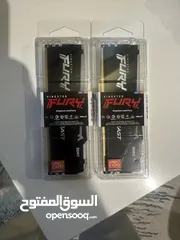  1 حبتين رام كل وحده 8 قيقا DDR5 ram 8gb