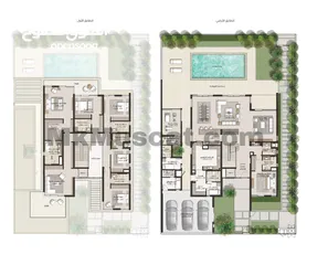  1 فرصة العمر فلل فی موج مسقط مع سداد 3سنواتThe finest and most luxurious villas in Al Mouj Muscat, wit