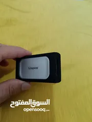  9 SSD Kingston XS2000 2TB    تخزين خارجي  مموري محمول اس اس دي أس أس دي