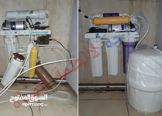  5 فلاتر ماء وقطع فلاتر