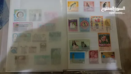  10 ألبومات طوابع جديده مع طوابعها  صناعه يابانيه  راقيه جدا غلاف و لا احلى  شوف الصور و أحكم الطوابع نخ