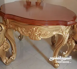  4 كراسي جلوس مع طاولات