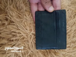  11 محفظة بطاقات جلدية فاخرة وانيقة للرجال LEONARDO VALENTINO مصنوعة من الجلد الاصلي الطبيعي الإسباني