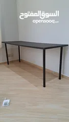  4 Black table. Never used