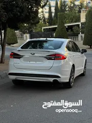  7 فورد فيوجن موديل 2018 فحص ثلاث جيد ... مضروب الراسيه خلفي.. استخدام شخصي... بحاله الوكاله..