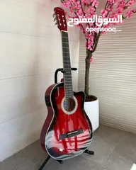  1 جيتار FREEMAN GUITAR اصلي بحاله ممتازه سعر حرق لعدم الحاجه