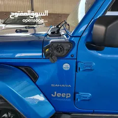  8 Jeep wrangler 4xe 2021 hybrid plug-in  2000c turbo charger 375 hp
