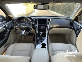  24 انفنتي Q50 نظيف جدا بممشى بسيط