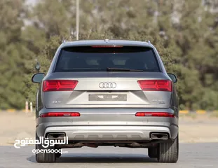  5 Audi Q7 40 TFSI quattro 2017 V4  GCC, accident-free in excellent condition service history from Audi