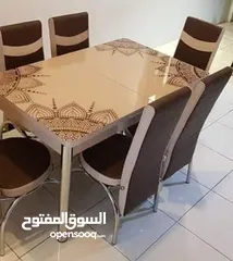  1 طاوله سفره استعمال قليل