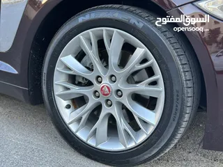  11 JAGUAR XF 2014 Full option وارد الوكالة / صيانة الوكالة قاطعة مسافة 100 الف كم